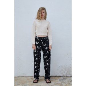 Zara ZW MERMAID THE TREVOR FULL LENGTH JEANS (nwot) Size 4